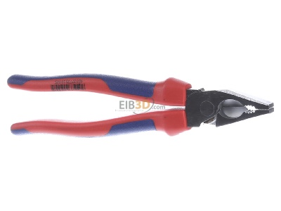 Ansicht hinten Knipex 02 05 225 Kraft-Kombizange verchromt, 225mm 