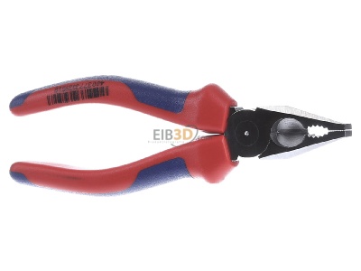 Ansicht hinten Knipex 03 05 160 Kombizange verchromt, 160mm 