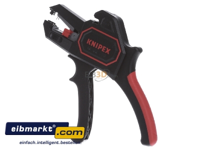 Frontansicht Knipex-Werk 12 62 180 Abisolierzange automatisch, 180mm 