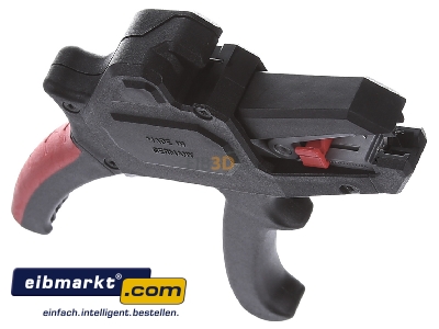 Ansicht oben hinten Knipex-Werk 12 62 180 Abisolierzange automatisch, 180mm 