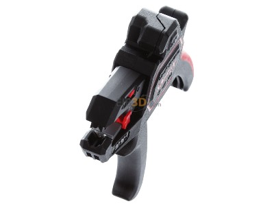 Ansicht oben links Knipex 12 62 180 SB Abisolierzange automatisch, 180mm 