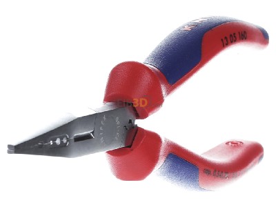 Ansicht links Knipex 13 05 160 Verdrahtungszange verchromt, 160mm 