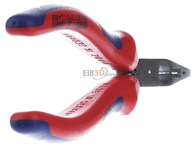 Ansicht rechts Knipex 13 05 160 Verdrahtungszange verchromt, 160mm 