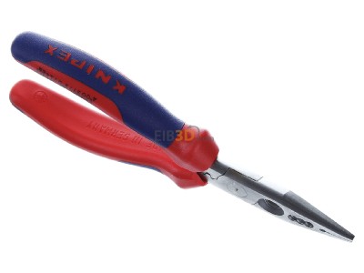 Ansicht oben hinten Knipex 13 05 160 Verdrahtungszange verchromt, 160mm 