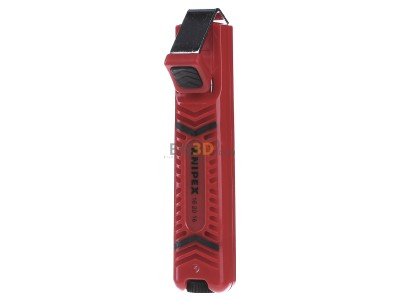 Frontansicht Knipex 16 20 16 SB Abmantelungswerkzeug schlagfest, 130mm 