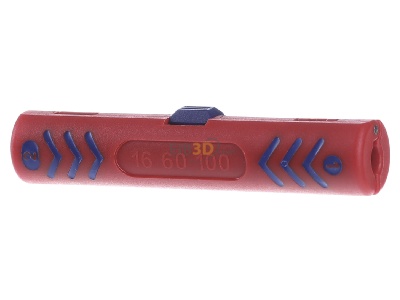 Ansicht hinten Knipex-Werk 16 60 100 SB Abisolierwerkzeug f�r Koax 100mm 