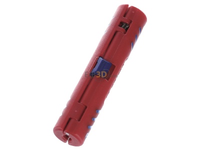 Ansicht oben rechts Knipex-Werk 16 60 100 SB Abisolierwerkzeug f�r Koax 100mm 