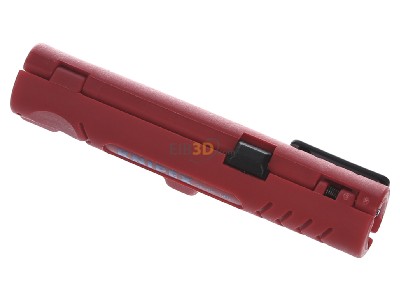 Ansicht oben vorne Knipex 16 64 125 SB Abmantelungswerkzeug f�r Flach-/Rundkabel 