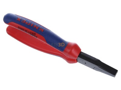 Top rear view Knipex 20 02 160 SB Flat nose pliers 160mm 

