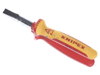 Ansicht oben vorne Knipex-Werk 20 06 160 Flachzange verchromt, 160mm 