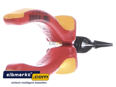 Ansicht rechts Knipex-Werk 25 26 160 Flachrundzange mit Schneide, 160mm 