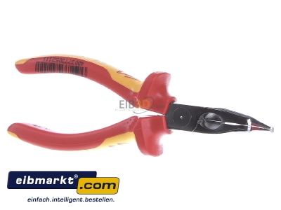 Ansicht hinten Knipex-Werk 25 26 160 Flachrundzange mit Schneide, 160mm 