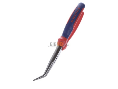 Ansicht oben links Knipex 26 22 200 Flachrundzange mit Schneide, 200mm 