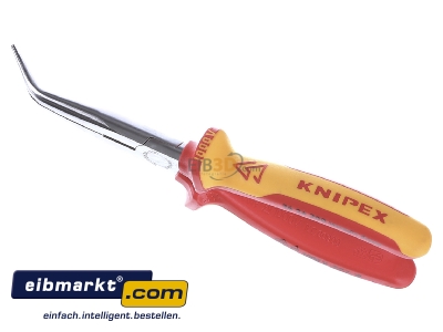 Ansicht oben vorne Knipex-Werk 26 26 200 SB Flachrundzange mit Schneide, 200mm 