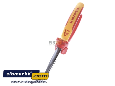 Ansicht oben links Knipex-Werk 26 26 200 SB Flachrundzange mit Schneide, 200mm 