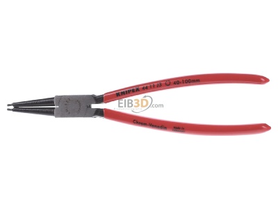 Frontansicht Knipex 44 11 J3 Sicherungsringzange 225mm 