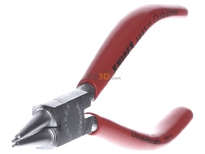 Ansicht links Knipex 44 13 J1 Sicherungsringzange 140mm 