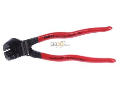 Front view Knipex 61 01 200 End cutting plier 200mm 
