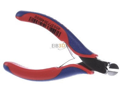 Ansicht hinten Knipex 62 12 120 Elektronik-Schrgschneider poliert, 120mm 