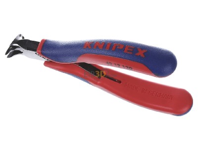 Ansicht oben vorne Knipex 62 12 120 Elektronik-Schrgschneider poliert, 120mm 