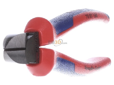 Ansicht links Knipex 70 02 160 Seitenschneider schwarz, 160mm 