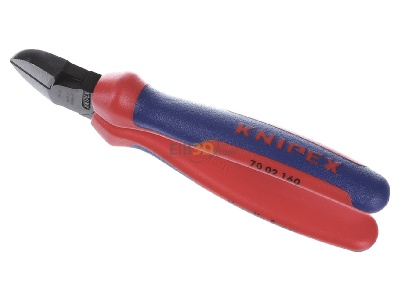 View up front Knipex 70 02 160 Diagonal cutting plier 160mm 
