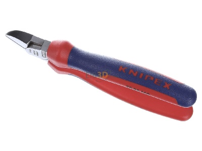 Ansicht oben vorne Knipex 70 05 160 Seitenschneider verchromt, 160mm 