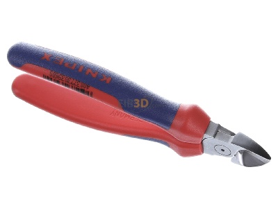 Ansicht oben hinten Knipex 70 05 160 Seitenschneider verchromt, 160mm 