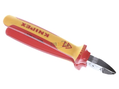 Ansicht oben hinten Knipex-Werk 70 06 180 Seitenschneider isoliert, 180mm 