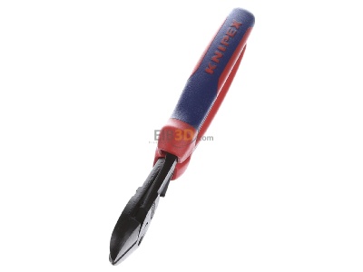 Ansicht oben links Knipex 73 72 180 F TwinForce Seitenschneider 180mm 