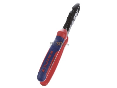 Ansicht oben rechts Knipex 73 72 180 F TwinForce Seitenschneider 180mm 
