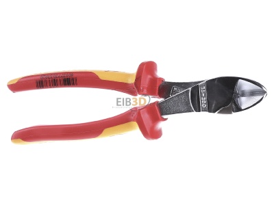 Ansicht hinten Knipex-Werk 74 06 200 Kraft-Seitenschneider isoliert, 200mm 
