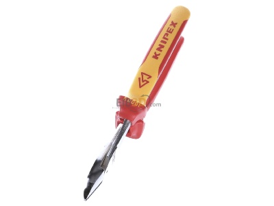 Ansicht oben links Knipex-Werk 74 06 200 Kraft-Seitenschneider isoliert, 200mm 