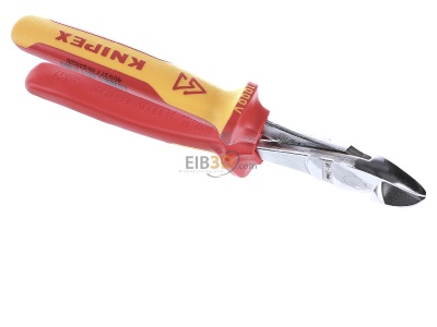 Ansicht oben hinten Knipex-Werk 74 06 200 Kraft-Seitenschneider isoliert, 200mm 