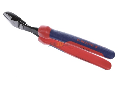 View up front Knipex 74 22 250 Diagonal cutting plier 250mm 
