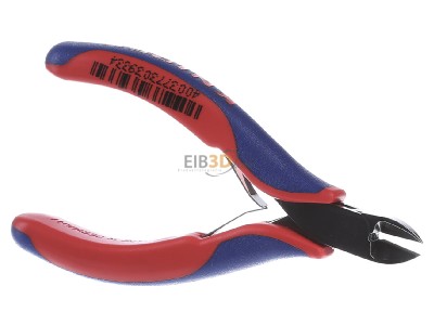Ansicht hinten Knipex 77 02 115 Elektronik-Seitenschneider spiegelpoliert,115mm 