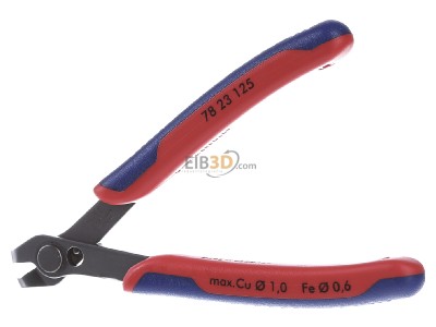 Frontansicht Knipex 78 23 125 Prz.-Schneidzange 125mm 