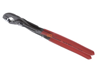 View up front Knipex 85 51 250 C Pipe wrench 

