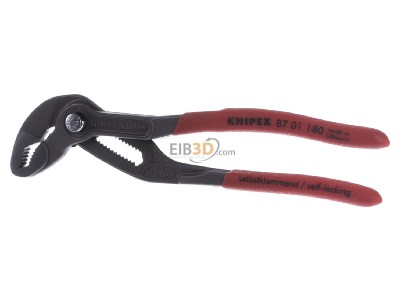 Front view Knipex 87 01 180 Water pump plier 180mm 
