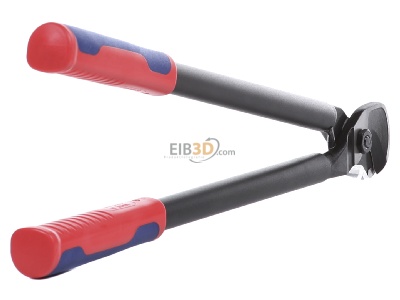 Ansicht rechts Knipex 95 12 500 Kabelschere brniert 