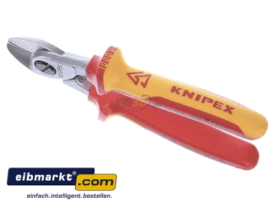 Ansicht oben vorne Knipex-Werk 95 16 165 Kabelschere isoliert, 165mm 