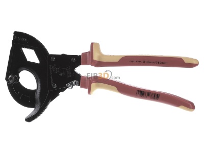 Frontansicht Knipex 95 36 315 A Kabelschneider isoliert, 315mm 
