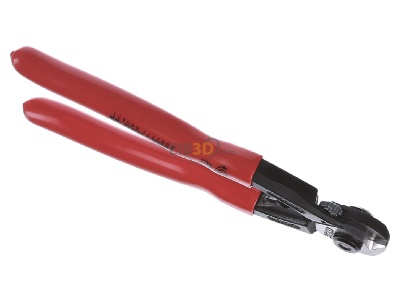 Ansicht oben hinten Knipex 95 61 190 Drahtseilschere 190mm 