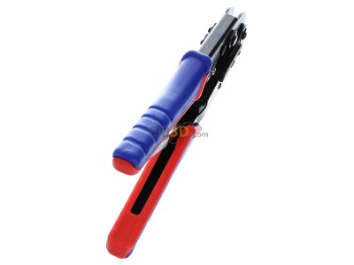 Ansicht oben rechts Knipex 97 51 10 Crimpzange 190mm 