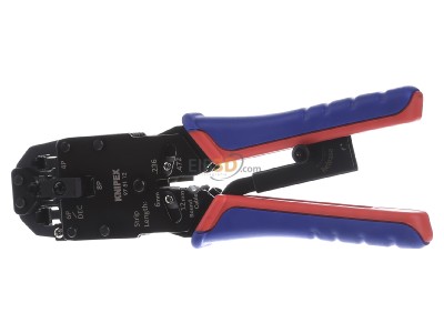 Frontansicht Knipex 97 51 12 Crimpzange 200mm 