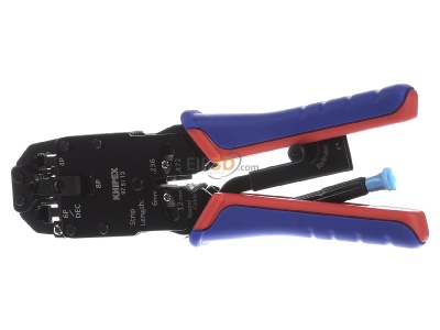 Front view Knipex 97 51 12 SB Hand crimp tool 
