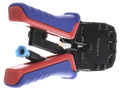 View on the right Knipex 97 51 12 SB Hand crimp tool 
