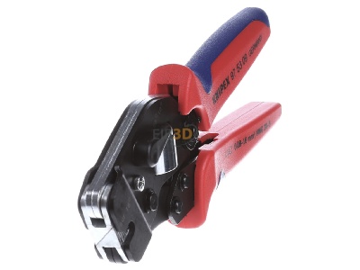 Ansicht links Knipex 97 53 09 SB Crimpzange f.Aderendh. 190mm 