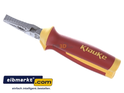 View up front Klauke KL020180IS Combination pliers 180mm
