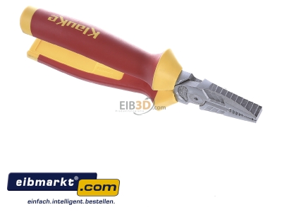 Top rear view Klauke KL020180IS Combination pliers 180mm
